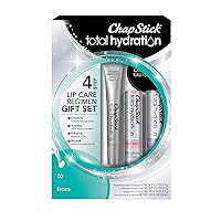 Total Hydration Lip Kit Gift Set, Lip Moisturizer, Lip Scrub and Lip Balm Set - 4 Count