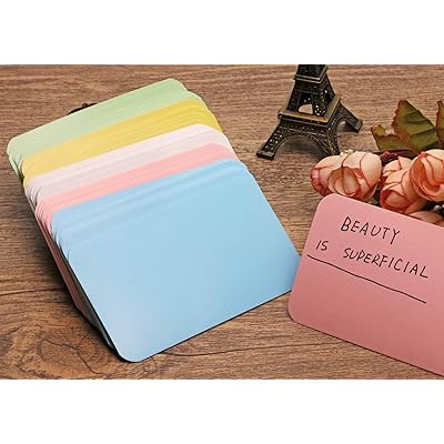 100pcs Small Blank Paper Message Note Business Cards Double-sided Mini  Greeting Place Name Vocabulary Word Flash Cards Graffiti Scrapbookings Diy  Gift