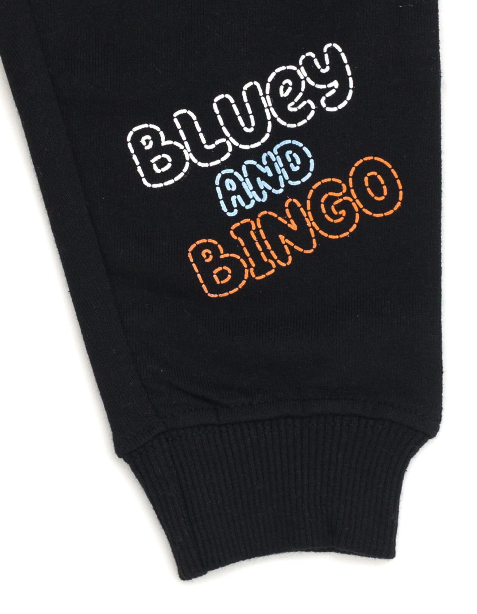Bluey Bingo Henley T-Shirt and French Terry Pants Toddler to Little Kid