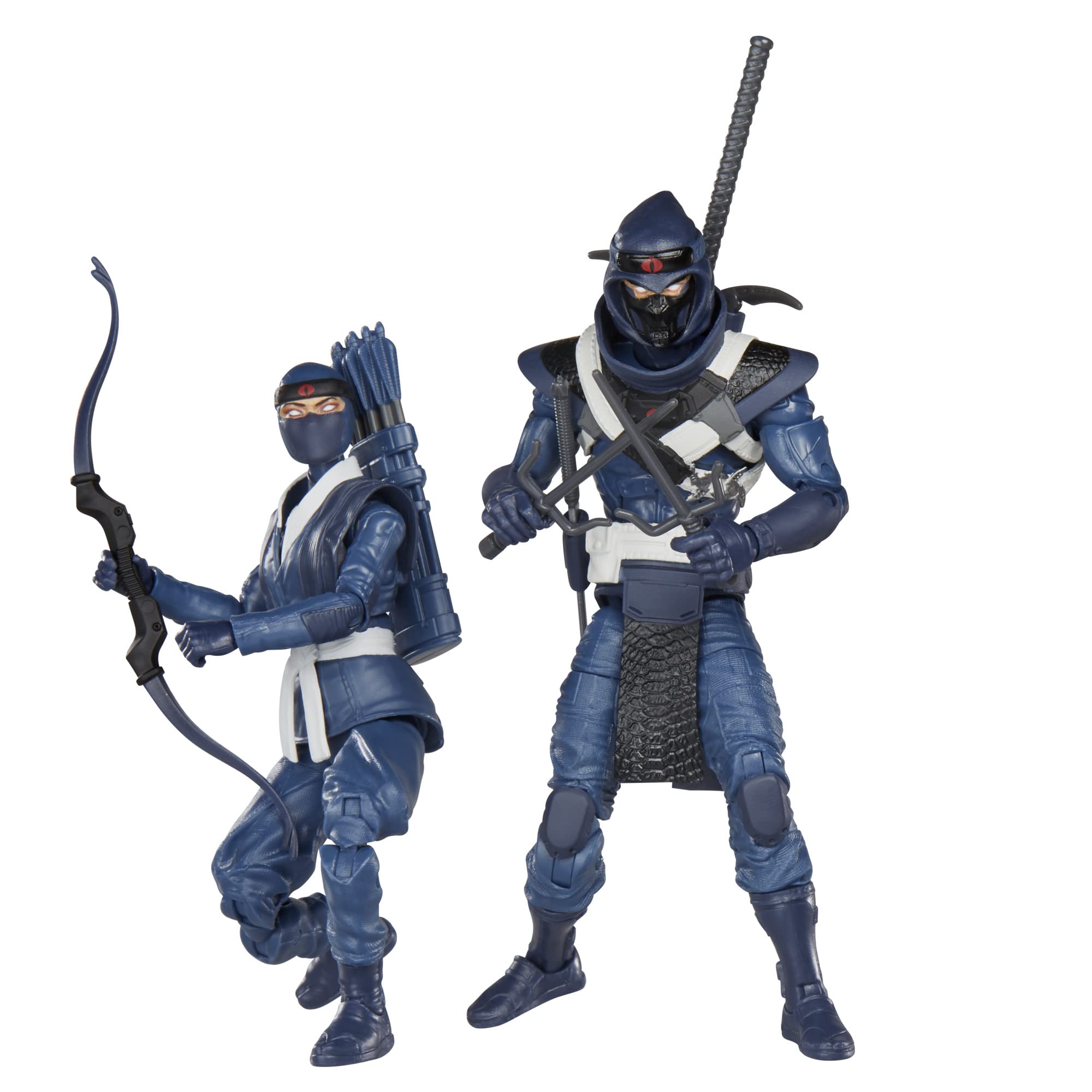 G.I. Joe Classified Series Ninjas Action Figure with Accessories, Blue, 6 inch (Pack of 2) (Amazon Exclusive)