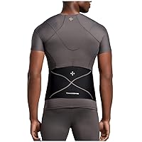 Tommie Copper Back Brace and Posture Corrector for Men l Sweat Wicking Breathable Back and Muscle Compression Support for Men