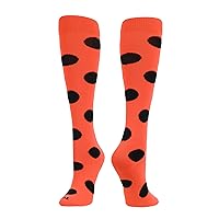 Krazisox Polka Dot Over The Calf Socks