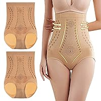 Far Infrared Bodysuit Valentine Gift Honeycomb Body Shaping Briefs Breathable Body Nylon Bikini Panties Printed