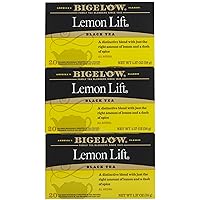 Bigelow Lemon Lift Tea Bags - 20 Count (Pack of 3)