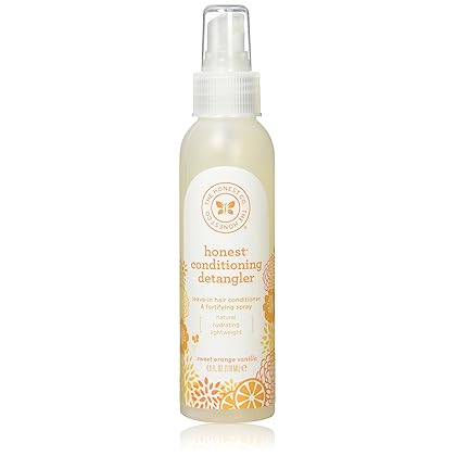 The Honest Company - Conditioning Detangler, Leave-in Conditioner and Fortifying Spray - Sweet Orange Vanilla, 4 fl oz