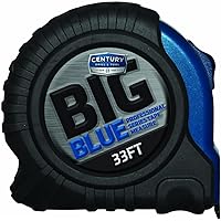 Century Drill & Tool 72833 Big Blue Tape Measure, 33-Foot