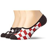 Vans Men's Socks, Red/White Gingham