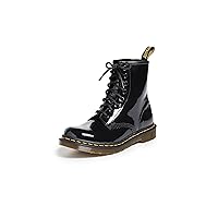 Dr. Martens Unisex 1490 Smooth Leather Boot, Black, 10 Women/9 Men