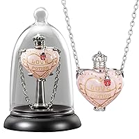 The Noble Collection Harry Potter Love Potion Pendant and Display - Includes 18in Chain & Collector Display - Officially Licensed Harry Potter Film Set Movie Replica Jewellery Gifts