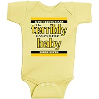 Pittsburgh Terribly Awesome Baby Funny Parody Steeler One Piece