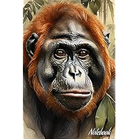 Orangutan Notebook: (A 6”x9” 120-Page Blank-lined Vintage-looking Notebook/Journal) Orangutan Notebook: (A 6”x9” 120-Page Blank-lined Vintage-looking Notebook/Journal) Paperback