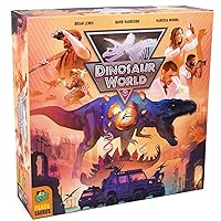 Dinosaur World Board Game | Strategy Game | Fun Dinosaur Themed Worker Placement Game for Adults and Kids | Ages 8+ | 1-4 Players | Average Playtime 60-120 Minutes | Made by Pandasaurus Games