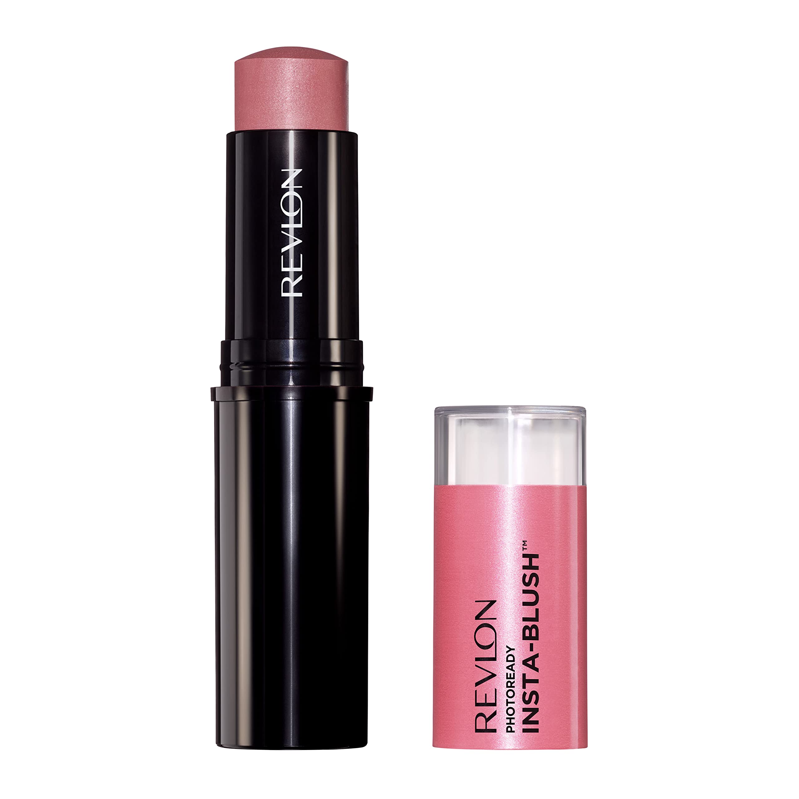 Revlon Blush Stick, PhotoReady Insta-Blush Face Makeup with Cream to Powder Formula, High Impact Color, Moisturizing Creamy Formula, 320 Berry Kiss, 1.15 Oz
