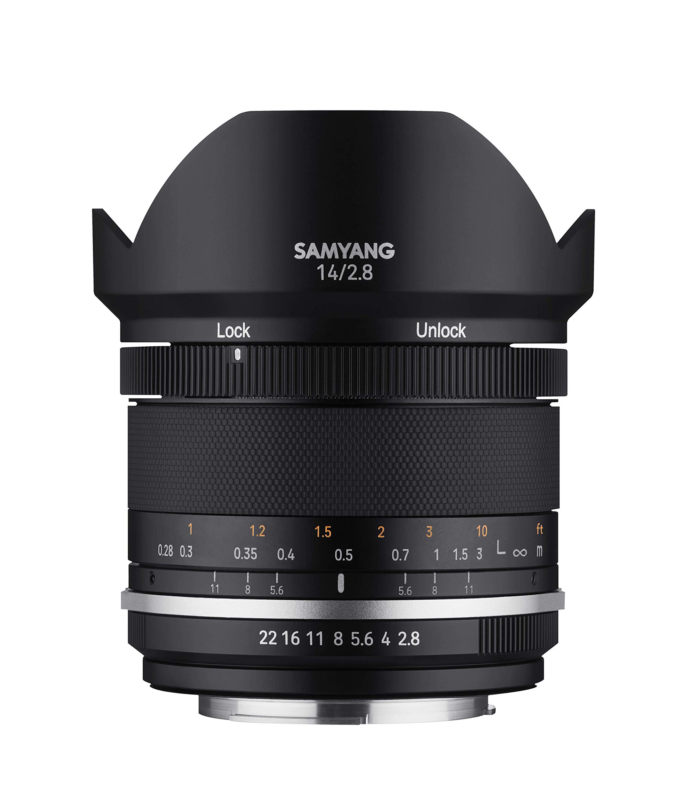 Samyang MK2 14mm F2.8 Weather Sealed Ultra Wide Angle Lens for Nikon with Built-in AE Chip (MK14AE-N)