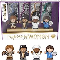 Little People Collector Inspiring Women Special Edition Figure Set in Display Gift Package for Adults & Fans, 4 Figurines