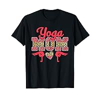 Yoga Mom Costume Family Yoga Workout Happy Father's Day T-Shirt