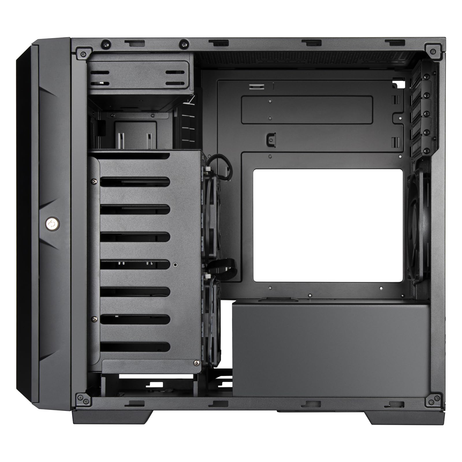 SilverStone Technology CS382 8-Bay SAS-12G / SATA-6G Hot-swappable High Performance Micro-ATX NAS Chassis, SST-CS382