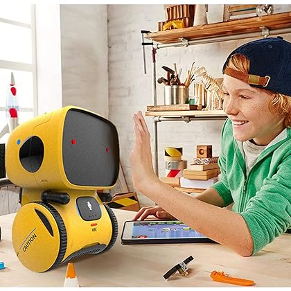 REMOKING Robot Toy, STEM Toys Robotics for Kids,Dance,Sing,Speak Like You,Recorder,Touch and Voice Control, Great Gifts for Kids
