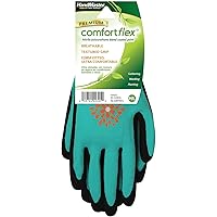 MAGID AL338TSM-3 Gardening Gloves, Womens: Small/Medium, Black & Teal