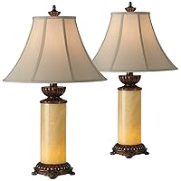 Barnes and Ivy Traditional Asian Table Lamps 28.5