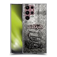 Head Case Designs Officially Licensed World of Outlaws Sprint Car Western Graphics Soft Gel Case Compatible with Samsung Galaxy S22 Ultra 5G