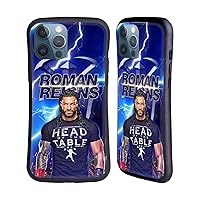 Head Case Designs Officially Licensed WWE Lightning Roman Reigns Hybrid Case Compatible with Apple iPhone 13 Pro Max