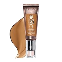 Revlon PhotoReady Candid Glow Moisture Glow Anti-Pollution Foundation with Vitamin E and Prickly Pear Oil, Anti-Blue Light Ingredients, without Parabens, Pthalates, and Fragrances,Caramel, 0.75 oz