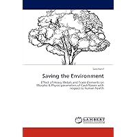 Saving the Environment: Effect of Heavy Metals and Trace Elements on Morpho & Physio parameters of Cauliflower with respect to human health Saving the Environment: Effect of Heavy Metals and Trace Elements on Morpho & Physio parameters of Cauliflower with respect to human health Paperback