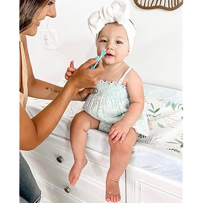 oogiebear - Nose and Ear Gadget. Safe, Easy Nasal Booger and Ear Wax Remover for Newborns, Infants and Toddlers. Dual Earwax and Snot Remover. Aspirator Alternative