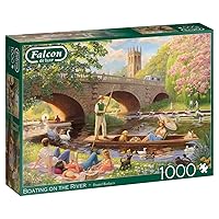 Jumbo, Falcon de luxe - Boating on the River, Jigsaw Puzzles for Adults, 1000 Piece