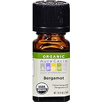 Personal Care Bergamot Natural Organic 0.25 Fluid Oz. Bottle