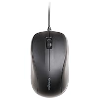 Kensington Silent Mouse-for-Life Wired USB Mouse - Black (K72110US)