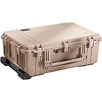 Pelican 1650 Camera Case With Foam, Desert Tan