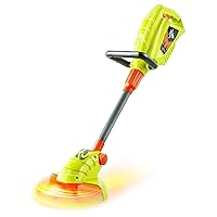 Lanard Tuff Tools: Weed Trimmer - Kids Lights & Sound Toy, Mega Yard Tool, Realistic Action Yard Work Toy, Battery Powered, Ages 3+