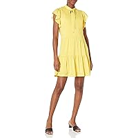 Tommy Hilfiger Women's Ghost Flutter Sleeve Dress