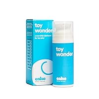 Hello Cake Toy Wonder, Water-Based Lubrication for Toys, Non-Drip Water-Based Lubricant, Natural Lube, Personal Lubricant, Lube Water Based Natural (3.3 Fl. Oz.)