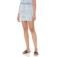 The Drop Women's Ami Fitted Jaquard Mini Sweater Skirt
