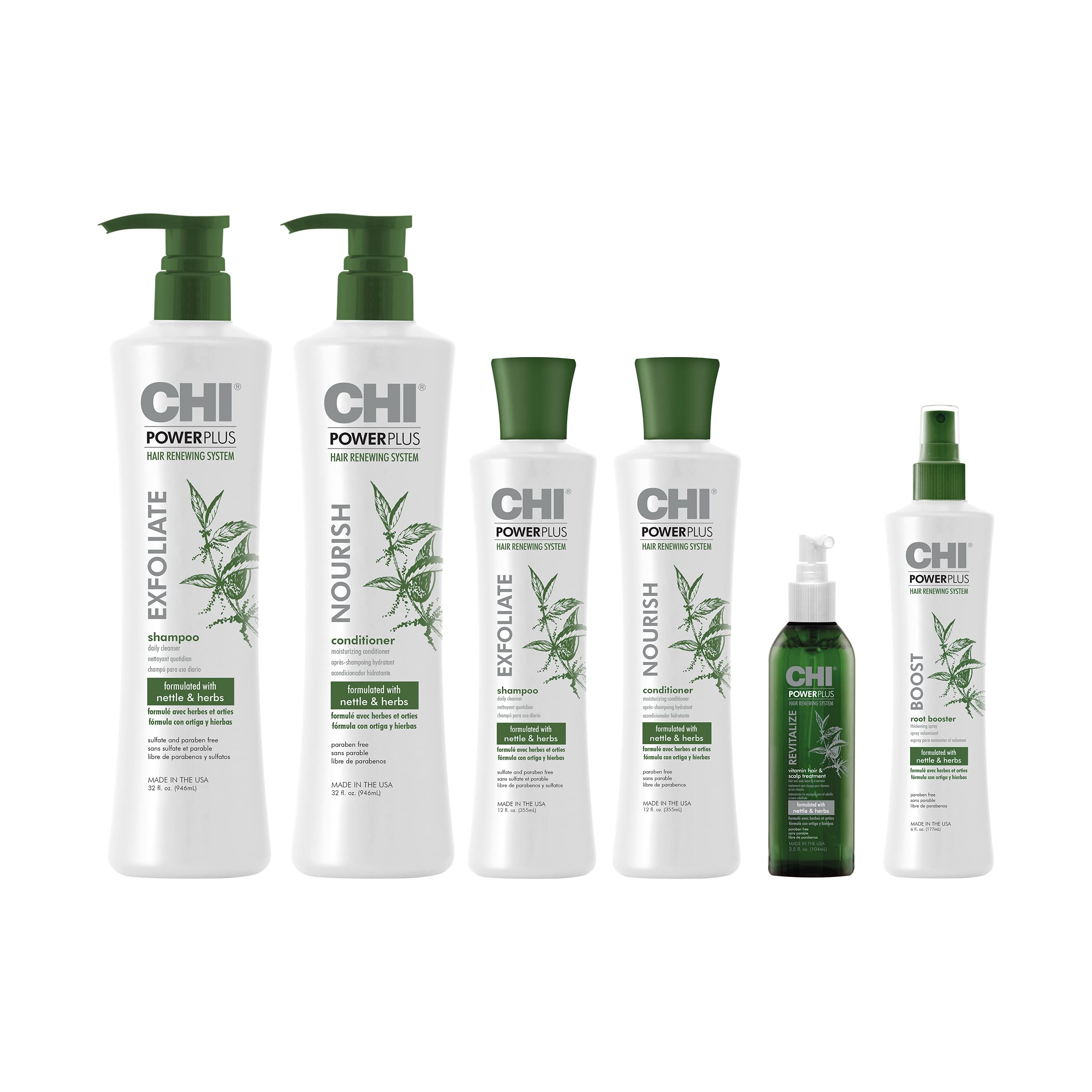 CHI Powerplus Nourish Conditioner Hair Renew System Healthy Scalp, 32 Ounce