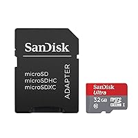 Sandisk 32GB Ultra PLUS MicroSDHC With Adapter - SDSQUSC-032G-ANCMA
