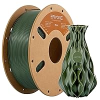 ERYONE PLA Plus Filament 1.75mm PLA+ 3D Printer Filament +/-0.03mm, 1kg (2.2lbs)/ Spool, Army Green