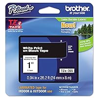 Brother Genuine P-Touch TZE-355 Tape, 1