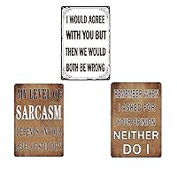 Funny Garage Metal Sign For Man Cave Funny Signs Garage Wall Decor Office Sarcastic Tin Signs Vintage Bar Signs For Home Bar