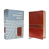 NIV, Student Bible, Leathersoft, Brown, Comfort Print NIV, Student Bible, Leathersoft, Brown, Comfort Print Imitation Leather