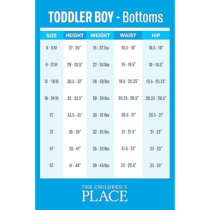 The Children's Place Boys Baby and Toddler Pull on Straight Jeans