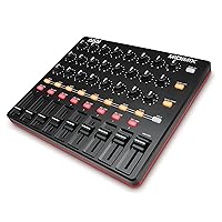 AKAI Professional MIDImix - USB MIDI Controller Mixer with Assignable Faders & Master Fader, 24 Knobs and 16 Buttons, 1 to 1 Mapping With Ableton Live