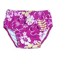Baby Banz Baby Girls' UV Swim Diaper Sun Blossom, Sunblossom, 6-12 Months