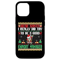 iPhone 15 Santa Try to Be a Good Export Manager - Funny Christmas Case