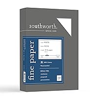 Southworth JD18C 100% Cotton Business Paper White 32 lbs. 8-1/2 x 11 250/Box