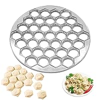 Ravioli Mould, Ravioli Maker 9.84inch 37 Holes Aluminium Alloy Reusable Washable Dumpling Maker Home Kitchen Restaurant Ravioli Cutters Dumpling Mould, Ravioli Maker