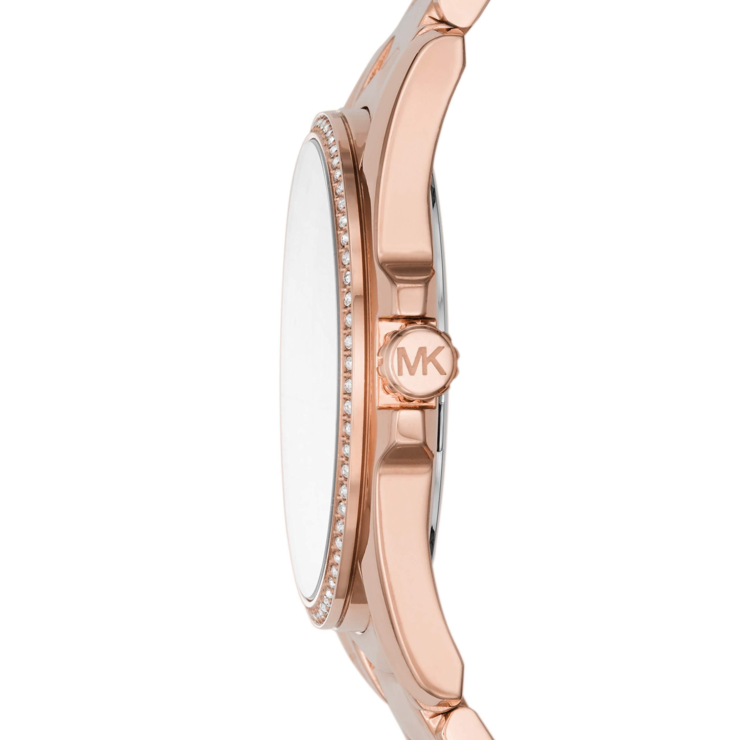 Michael Kors Whitney Stainless Steel Watch With Glitz Accents